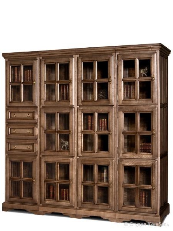Шкаф для книг «Сальвина» СКМ-003-31